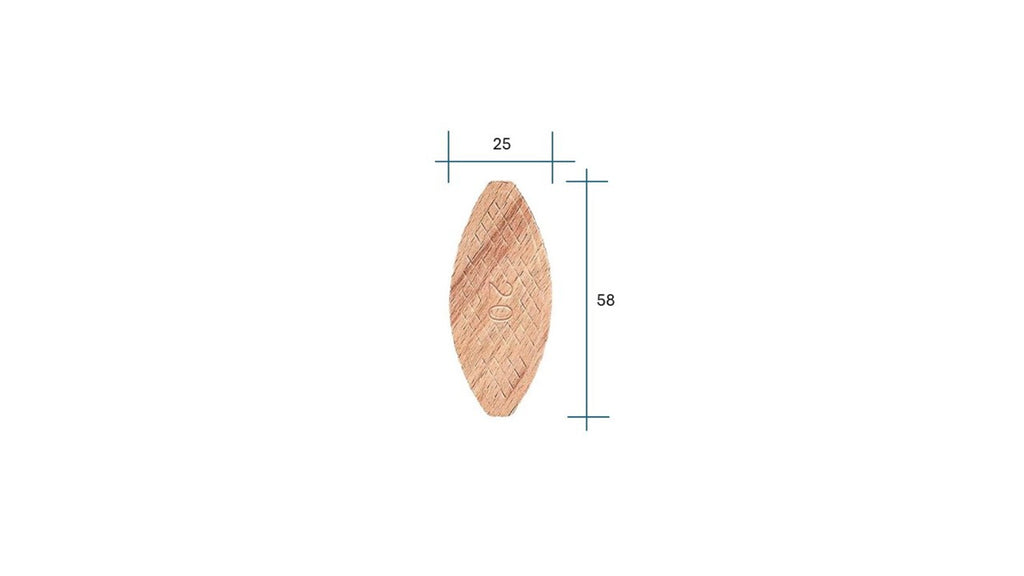 Wooden bisquits 100pcs.