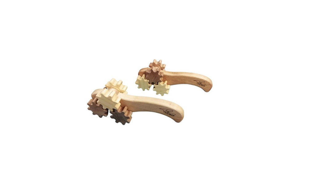 Solid wood “Gear-Style” wooden massager
